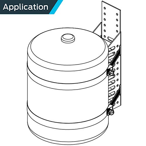 HoldRite QS-12 Expansion Tank Mounting Bracket, 9.5 Inch - 13 Inch