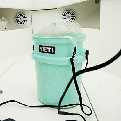 YETI Loadout 5-Gallon Bucket, Impact Resistant Fishing/Utility Bucket - color: Seafoam