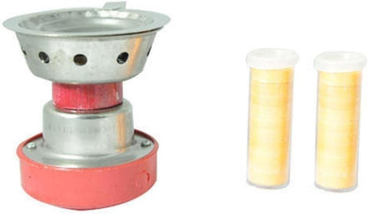 Stainless Steel Dhoop Dani/Kapoor Dani Stand Incense Bakhoor Burner Dhoop Burner Diffuser for Good Health