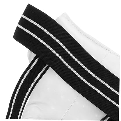Balacoo Kids Groin Guard Adjustable Training Crotch Protector for Taekwondo and Karate Breathable Wear-Resistant Material Comfortable Fit for Martial Arts Practice