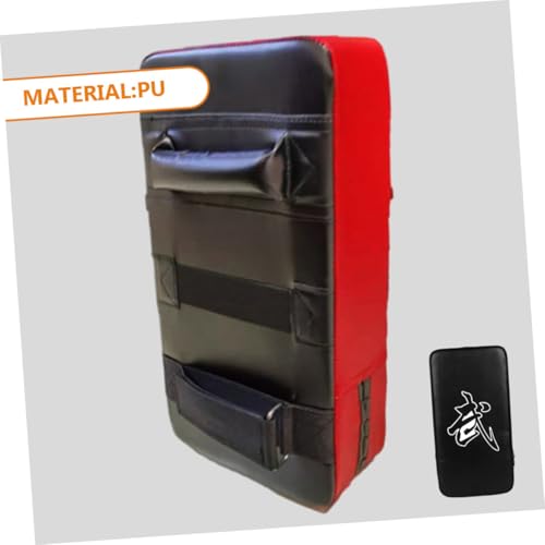 BESPORTBLE Kickboxing Strike Shield Pad Durable PU Kick Pad for Martial Arts Training Excellent Ventilation for Boxing Sparring and Combat Sports with Trim