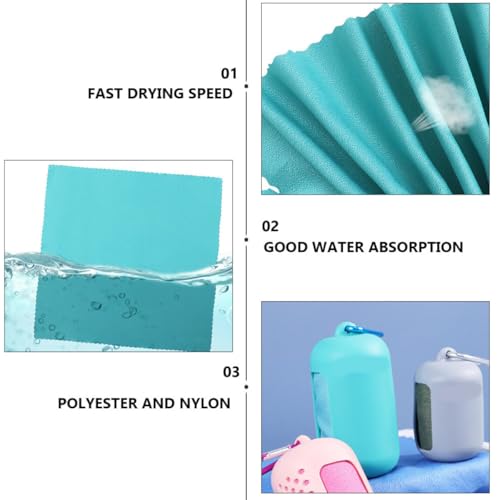 TOYANDONA Super Absorbent Quick-Drying Sports Towel Large Microfiber Cooling Sweat-Absorbent Gym and Travel Towel for Running Yoga Fitness