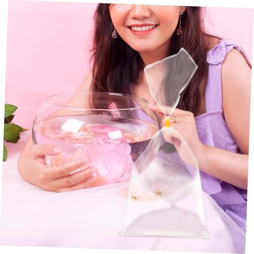 STOBAZA 50Pcs Leak Aquarium Shipping Bags for Live Fish Transport Ornamental Fish Packing Pouch Thickness Stable Easy to Carry
