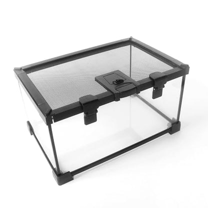 2Pcs Terrarium Locks Easy to Install Aquarium Lid Clips Turtle Feeding Box