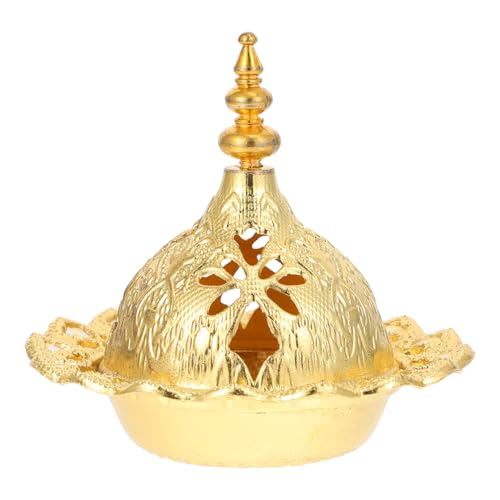 DOITOOL Charcoal Frankincense Incense Resin Electric insence bakhoor Oil Coal Burning Myrrh kit Gold incienso Oud Bowl Cauldron lamp Set Metal quemador Copal Brass Stick Tray
