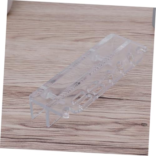 Acrylic Storage Rack for Aquarium Water Plant Tools Transparent Design for Easy Organization for Scissors Tweezers and Scrapers Compact Landscape Equipment