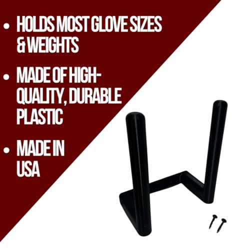 Chatelet Boxing Glove Wall Mount Dryer | Hang Up Boxing Gloves to Dry Out | Wall Display for Gloves | Made in USA