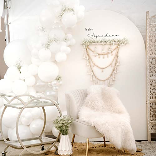 Voircoloria 130pcs White Party Balloons Garland Arch Kit, 18 12 10 5 Inch - color: 03 White, size: 5/10/12/18 inch - 130pcs