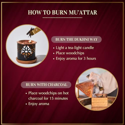 Oud Ya Aini Muattar Bakhoor by Dukhni | Deep Amber Oud Chips, Muslim Gifts - color: Aini