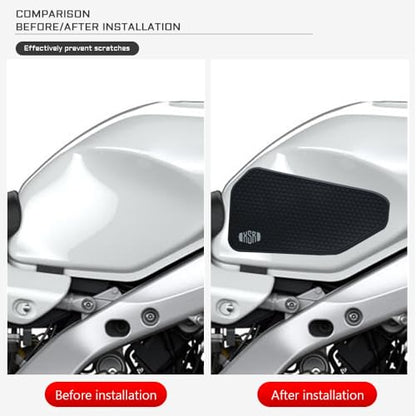 for Yamaha for Yamaha XSR900 XSR 900 xsr900 2022 Motorcycle Side Fuel Tank pad Tank Pads Protector Stickers Decal Gas Knee Grip Traction Pad Tankpad XSR900GP XSR900 GP 2023 2024 2025