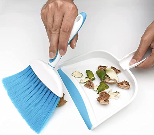 Small Broom and Dustpan Set, Small Dustpan and Brush Set, Mini Dust pan and Brush, Hand Broom and dust pan, Mini dustpans are Ideal for Cleaning Little Areas Like Desks, Chairs, Kitchens, pet Rooms. - size: 1pcs