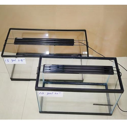 AQUANEAT LED Aquarium Light Full Spectrum for 18 Inch to 24 Inch Fish Tank Light Fresh Water - size: 18"-24"