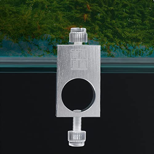 Aquarium Pipe Aluminum-Alloy for Fix - Outflow- Tube Clamp Aluminum-Alloy Water Pipe Clip - size: 16MM