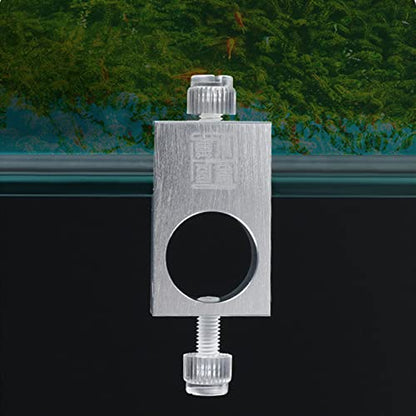 Aquarium Pipe Aluminum-Alloy for Fix - Outflow- Tube Clamp Aluminum-Alloy Water Pipe Clip - size: 16MM