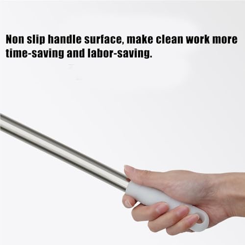 Fish Tank Cleaning Brush Long Handle 55cm, Aquarium Algae Scraper for Glass Tanks and Acrylic Aquariums, Fish Tank Cleaning Tools Glass Cleaner with Spiral Brush Head