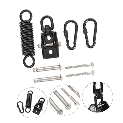 Kisangel 1set Heavy Bag Hanger Bracket Set Stainless Steel Sandbag Suspension Hooks for Use Easy to Install Versatile for Hammocks Boxing Equipment