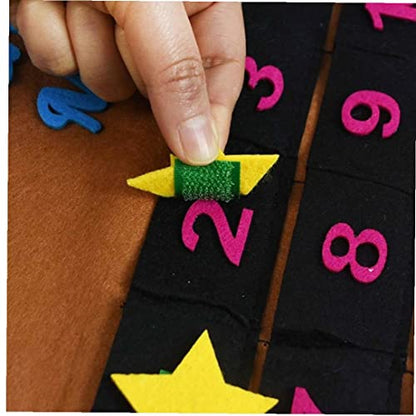 Eid Mubarak Countdown Calendar Ramadan Decorations Ramadan Advent Calendar with 30 Countdown Star