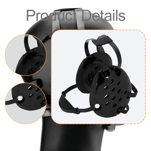 Wrestling Headgear Chin Pad Straps Adjustable Buckles NBR Protection Comfortable Fit Suitable for Adults Training MMA Grappling Outdoors, Eleven Holes