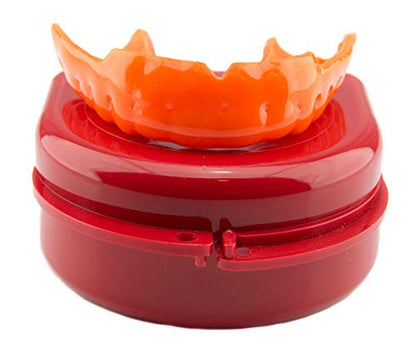 Impact Custom Professional MMA/Boxing/Muay Thai Mouthguard Orange - color: Orange