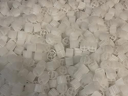 K1 Bio Filter Media Moving Bed Biofilm Reactor (MBBR) for Aquaponics, Aquaculture, Hydroponics - Ponds - Aquariums by Wholesale Koi Farm, (2 Cubic Feet)