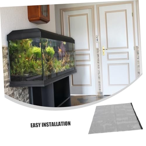 Aquarium Jumping Net Cover Mesh Screen Lid for Betta Fish Plastic Divider Panel for Terrarium Pet Safety Breathable Design for Optimal Oxygen Flow
