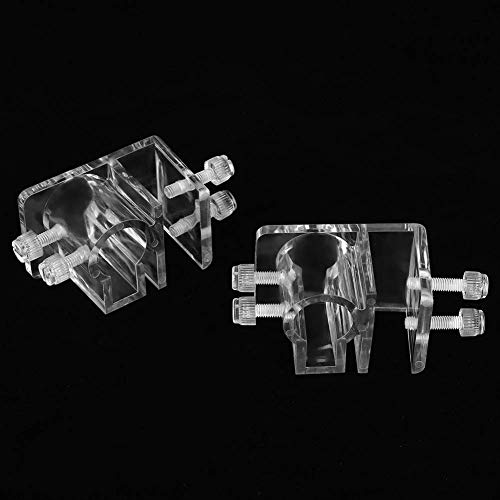 Zerodis 2Pcs Hose Clamps Hose Fixing Clip Aquarium Fish Water Pipe Hose Fixing Clip Tube Clamp Holder