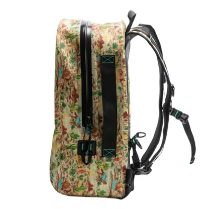 BOTE Highwater Waterproof Backpack 28L | Submersible Laptop Dry Backpack | 100% waterproof 28L backpack with submersible gear protection - color: Sendero Collab