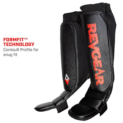 Revgear Grappling Slip On Style Shin Guard - size: X-Small
