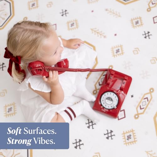Prettier Puzzle Playmats- Baby Playmats - color: Amira - Rouge