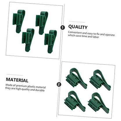 BESPORTBLE 4pcs Fish Tank Clips Strong Plastic Hose Holder for Easy Installation Aquariums Space-Saving Design for Pet Fish Owners