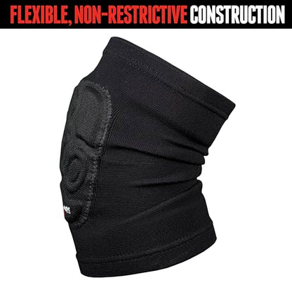 Triple Eight Covert Knee Pads – Ideal for Roller Skating, Biking, BMX, and Skateboarding - color: Black, size: Medium