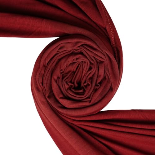 Signature Jersey Hijab - color: Red