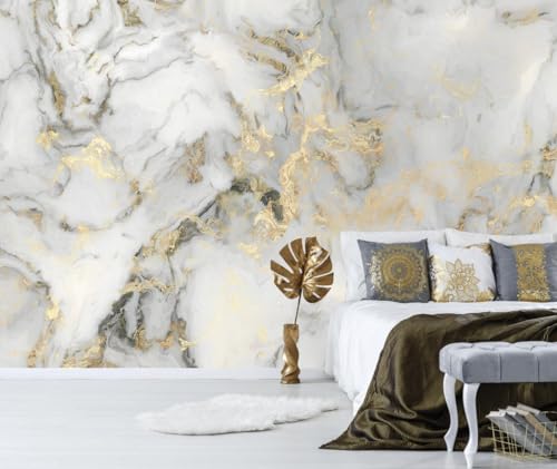 Abstract Marble Background Wall Mural Wallpaper Peel and Stick for Living Room Office 137"x100" - color: ZZ-008, size: 137" x 100"