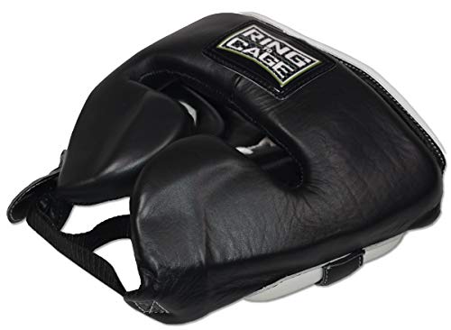 Ring to Cage 2.0 Japanese Style Leather Sparring Headgear - size: Large(22.5” to 24.5” Head circumference)