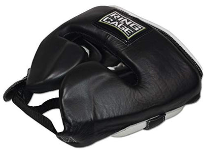 Ring to Cage 2.0 Japanese Style Leather Sparring Headgear - size: Large(22.5” to 24.5” Head circumference)