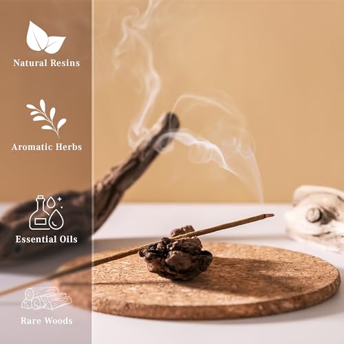 KarmaPledge Frankincense & Myrrh Incense Sticks, Burn Time 45-60 Min, 100 Sticks - color: Frankincense & Myrrh, size: 100 Masala Sticks