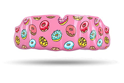 Impact Mouthguard Boxing, MMA, Muay Thai Sports Mouthguards for Youth Adults, Professional Custom-Fit, Donuts - color: Donuts