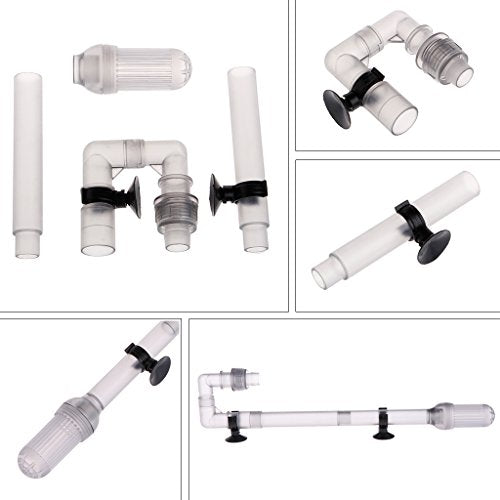 Canister Intakes Inlet Tube Set Fish Tanks External Filter Replacement Accessories with Strong Suction Cups
