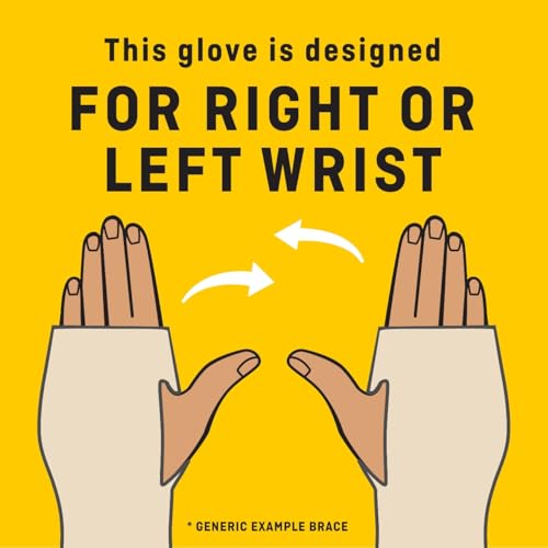 FUTURO Compression Glove, Provides Mild Support to Aching, Weak Hands and Wrists, S/M - size: Small/Medium