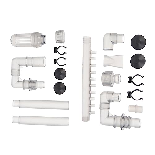 1 Set Plumbing Fittings Fish Tank Tube Aquarium Water Tube External Water Case Water Tubing Aquarium Overflow Kit Water Supply Abs Wave