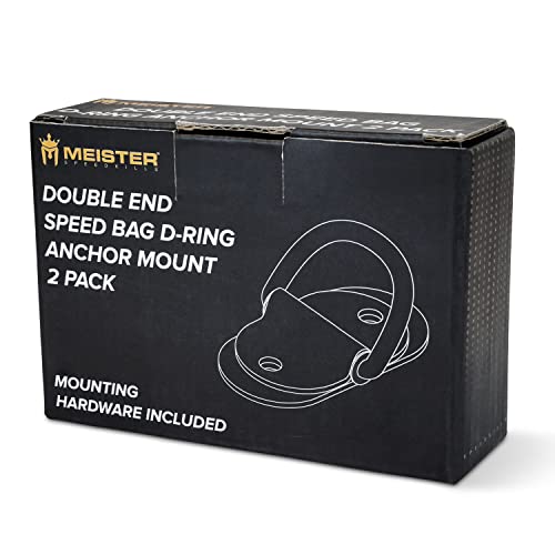 Meister Double-End Speed Bag D-Ring Anchors - style: Anchors Only