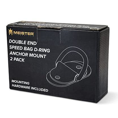 Meister Double-End Speed Bag D-Ring Anchors - style: Anchors Only