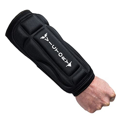 Martial Arts Forearm Armor Guards - MMA - Padded Arm Sleeves - size: X-Small