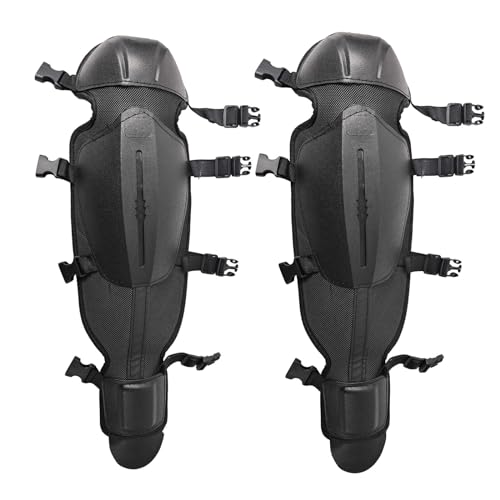 Adjustable Trimmer Gaiters Mowing Shin Guards Gardening Knee Pads Chainsaw Shin Guards Weed Eating Leg Protectors (Long) - style: Long