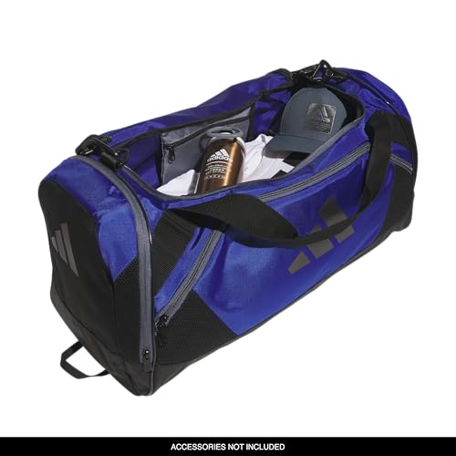 adidas Unisex Team Issue Sports Duffel Bag for Men and Women - color: Royal Blue/2