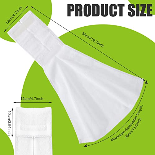 Moukeren 16 Pcs Football Towel Bulk Cotton Quarterback Pitching Football Field Towel with Hook and Loop Fastener for Youth Men, Sports, Football, Gym, Yoga, Golf