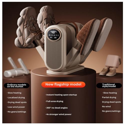 Boxing Glove Dryer 360° without dead angles, 4 times stronger wind speed Secadora De Zapatos For Shoes, Hats, Socks, Ski Boots