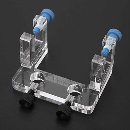 Aquarium Water Pipe Holder, Acrylic Fish Jar Aquarium Probe Hose Holder, Transparent Acrylic Water Tube Soft Pipe Fixture for Aquatic System Setup and Management