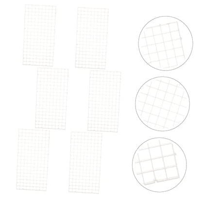 SUPVOX 6Pcs Aquarium Divider Durable Fish Tank Isolation Board Easy Install Mesh Separator for Breeding Fish Separation Versatile Splicing Design