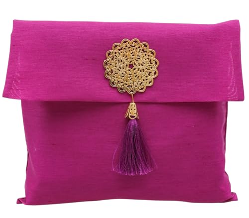 Prien Muslim Prayer Rug with Tasbih and Portable Bag, Muslim Gift for Women Men, Mubarak Islamic Box, Soft Mat Islam Gifts Set, Turkish Sajadah for Ramadan, Eid, Hajj, Travel, Pray (Purple) - color: Purple